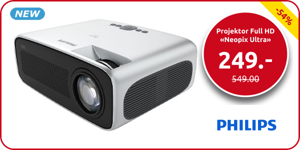 Philips Projektor Full HD «Neopix Ultra», bis zu 4200 LED-Lumen