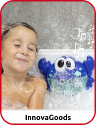 Bubble Blowing Musical Crab