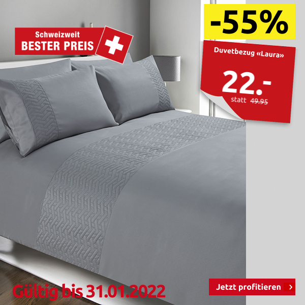 Duvetbezug «Laura» 160 x 210 cm