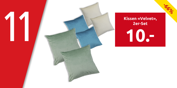 Kissen «Velvet», 2er-Set