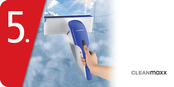 Akku-Staubsauger für Fenster, Cleanmaxx