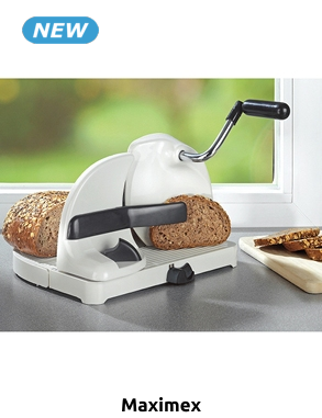 Maximex Brotschneidemaschine, klappbar