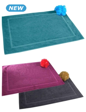 Badteppich, ultraweich, 50 x 70 cm, türkis