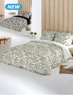 Duvetbezug «Zita» 160 x 210 cm, grün