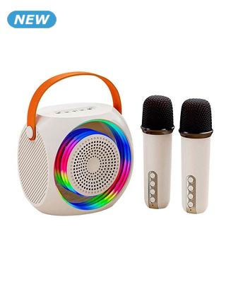 Bluetooth-Lautsprecher mit Mikrofonen, 2-in-1