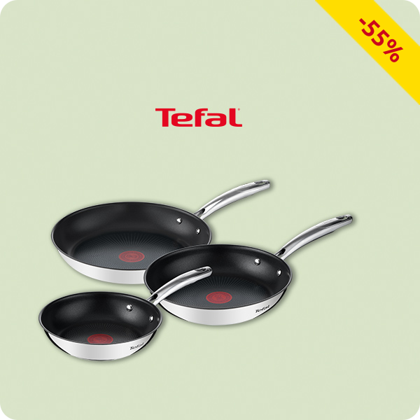 Tefal  Pfannenset «Duetto+», 3-teilig