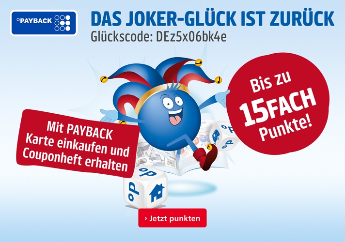 Das PAYBACK Joker-Glück ist zurück