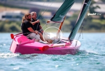 Spektakuläres Segelkanu vom Bodensee