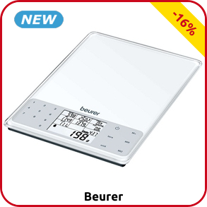 Beurer Nährwert-Analyse-Waage «DS 61»