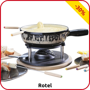 Rotel Fondue Set classic «F05011», 2,5 l