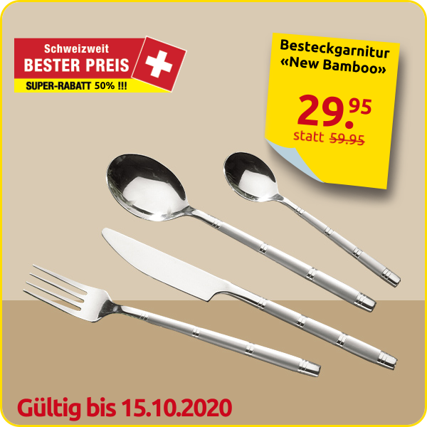 Besteckgarnitur «New Bamboo» Besteckgarnitur «New Bamboo»