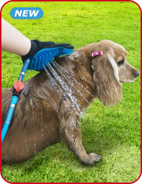 Waschhandschuh für Haustiere