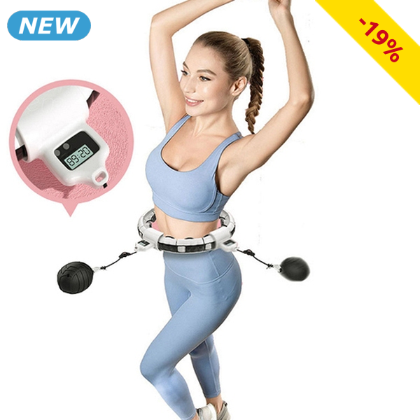 Magnetischer Hula-Hoop-Reifen für Taillenumfang Ø 60-115 cm