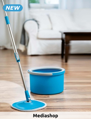 Livington Spin Mopp «Clean Water», für bis zu 100 m²