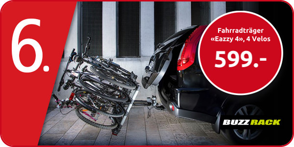 Buzz Rack Fahrradträger «Eazzy 4», 4 Velos
