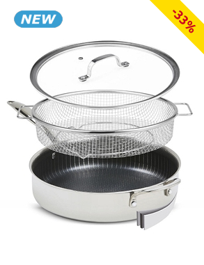 Livington Pfanne «Titan», Ø 28 cm, Antihaftbeschichtung