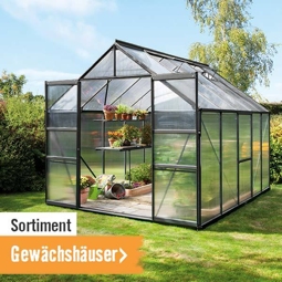 Gewächshäuser im HORNBACH Onlineshop