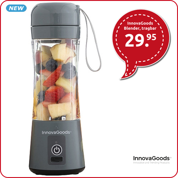 InnovaGoods Blender, tragbar, 380 ml