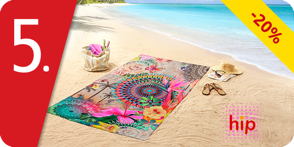 Strandtuch «Maelly», 100 x 180 cm