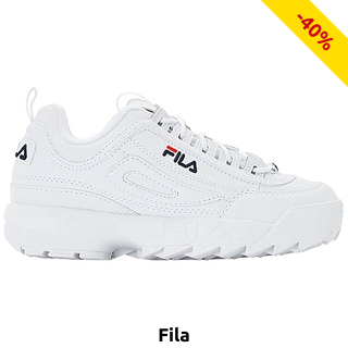 Fila Damen Sneakers «Disruptor», weiss