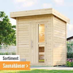 Saunahäuser im HORNBACH Onlineshop