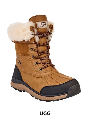 UGG Winterstiefel aus Leder «Adirondack», beige