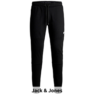 JACK & JONES Jogginghose für Herren, schwarz