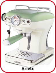 Espressomaschine von Ariete im Vintage-Look
