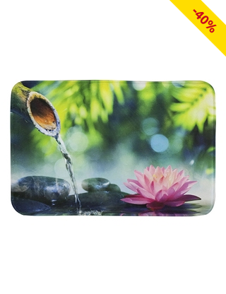 Badteppich «Lotus», 50 x 75 cm