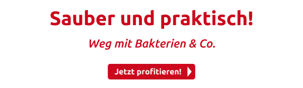 Sauber und praktisch!