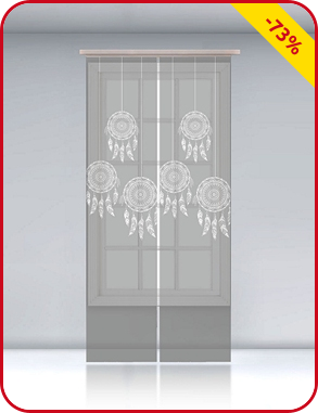 Schiebevorhang «Dream», 245 x 60 cm