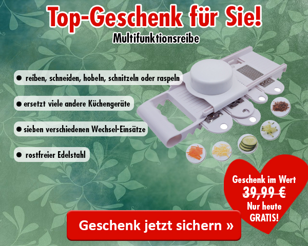 Ihr Geschenk jetzt sichern!