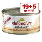 19 + 5 gratis! 24 x 70 g Almo Nature Legend