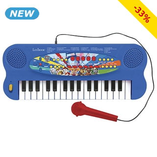 Elektrisches Keybord «Pat'Patrouille», mit Mikro