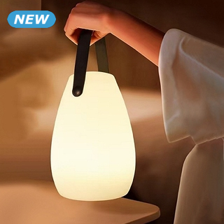 Tischlampe LED, 7 Farben, Ø 8,5 cm