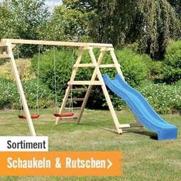 Schaukeln und Rutschen im HORNBACH Onlineshop