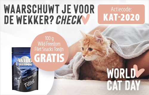 100 g Wild Freedom Filet Snacks Tonijn gratis!