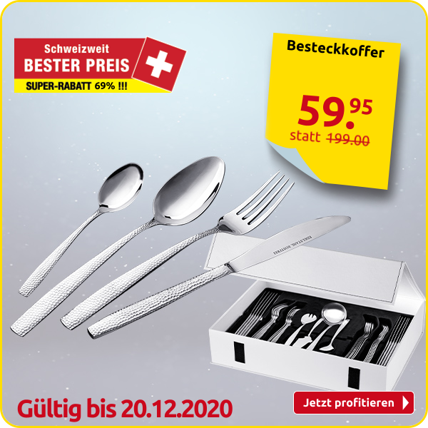 Besteckkoffer, weiss