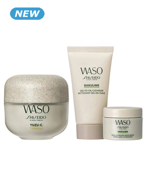 SHISEIDO Nachtmasken-Set «Waso», 3-teilig