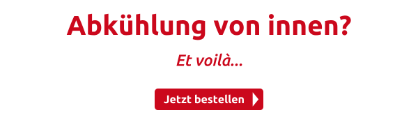 Abkühlung von innen?