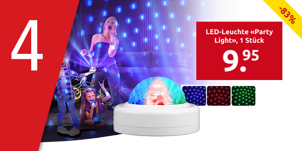 LED-Leuchte «Party Light», 1 Stück