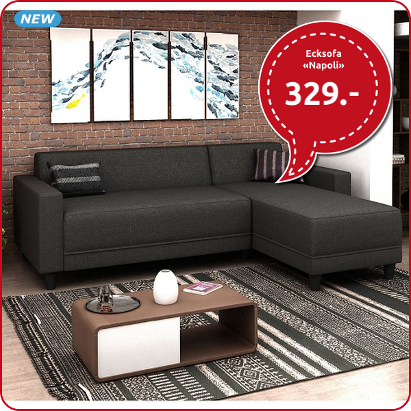 Ecksofa «Napoli», B 197 cm