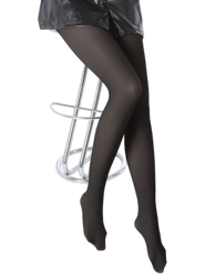 Wärmende Strumpfhose, 2er-Pack, schwarz