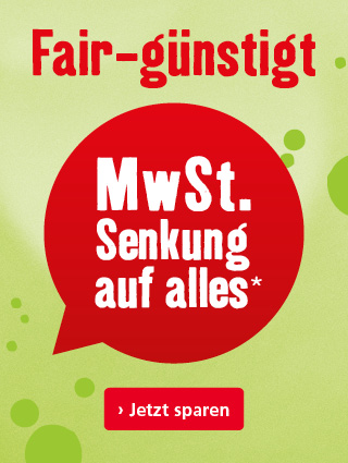 MwST. Senkung auf alles!