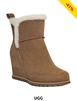 UGG Damenstiefeletten Plateau « Malvella», braun