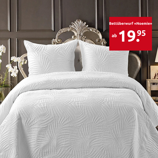 Bettüberwurf «Noemie»