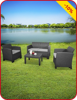 Gartenset «Mitsy», 4-teilig