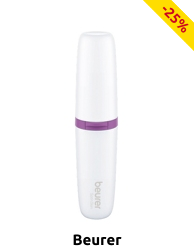 Beurer Rasierer für Gesicht, Nase & Ohren «HL 16», mit LED-Licht