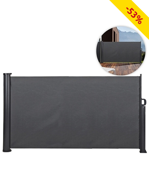 Seitenmarkise, 300 x 140 cm, anthrazit