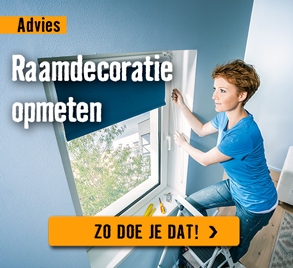 Raamdecoratie opmeten | HORNBACH